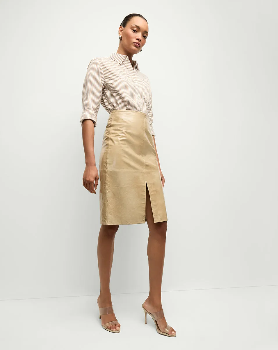 Maia Striped Shirt sold by Veronica Beard product image thumbnail 4