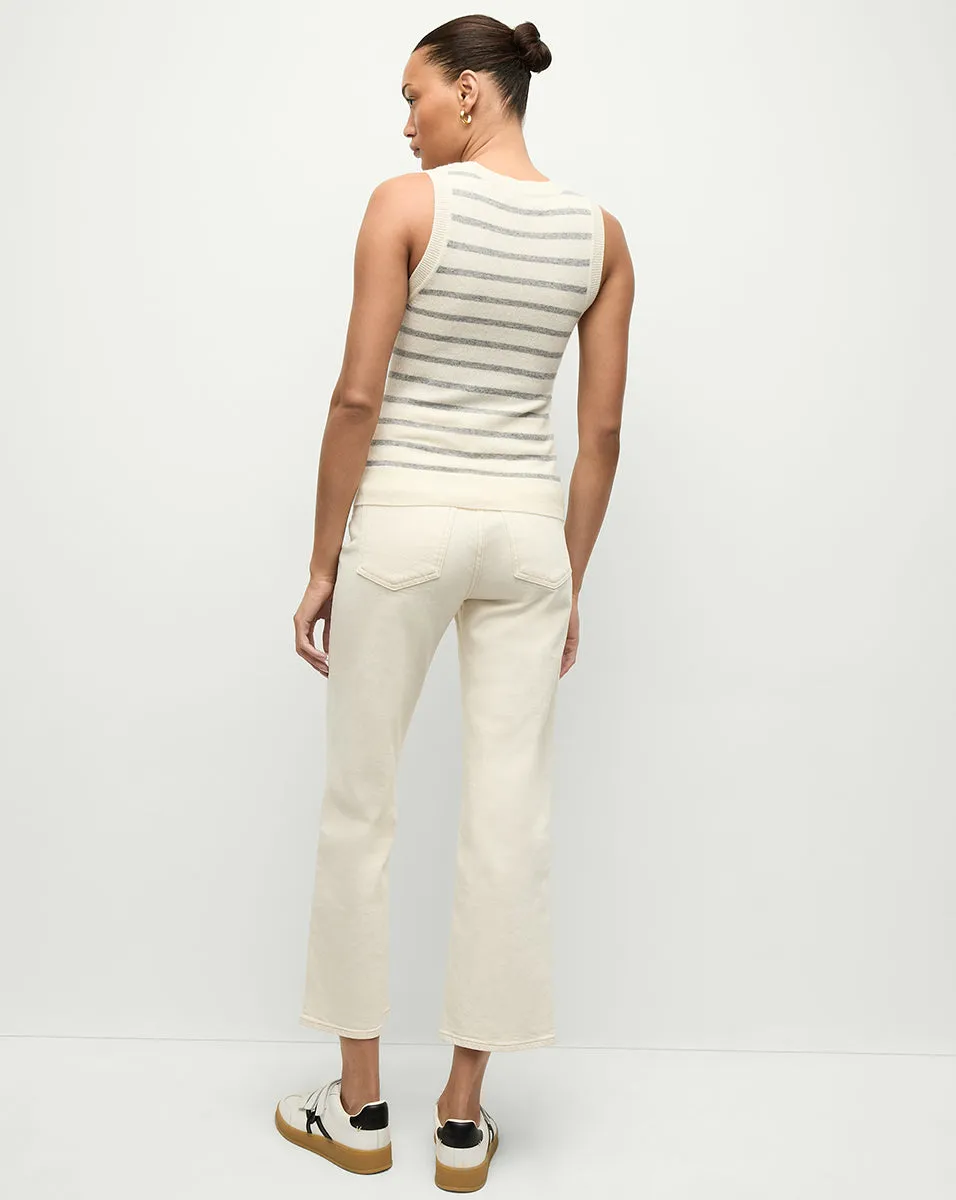 Jerrel Striped Cashmere Tank sold by Veronica Beard product image thumbnail 5