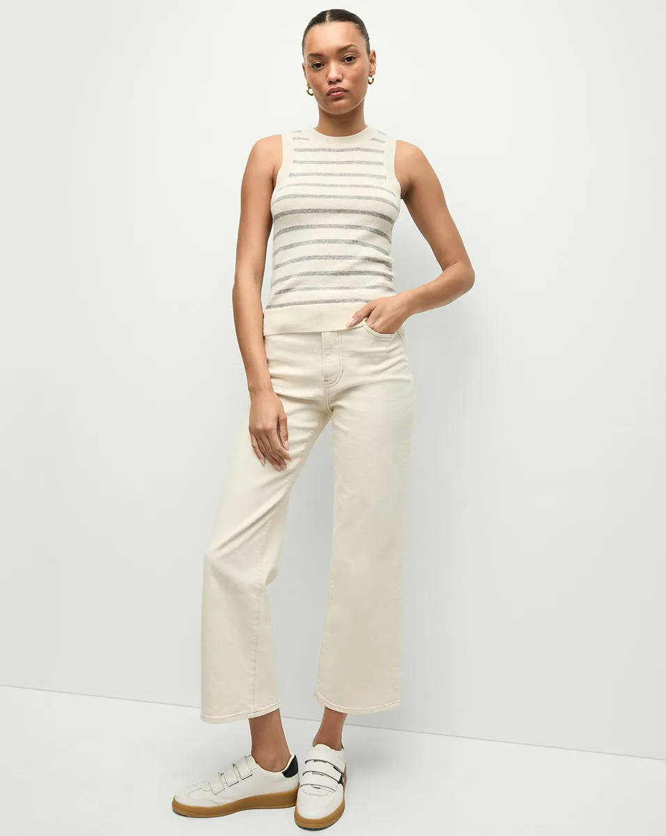 Jerrel Striped Cashmere Tank sold by Veronica Beard product image thumbnail 2