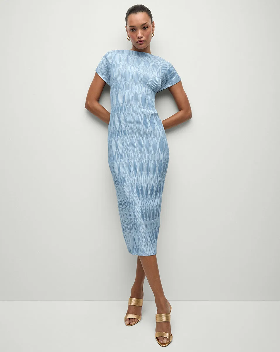 Gramercy Pleated Dress sold by Veronica Beard