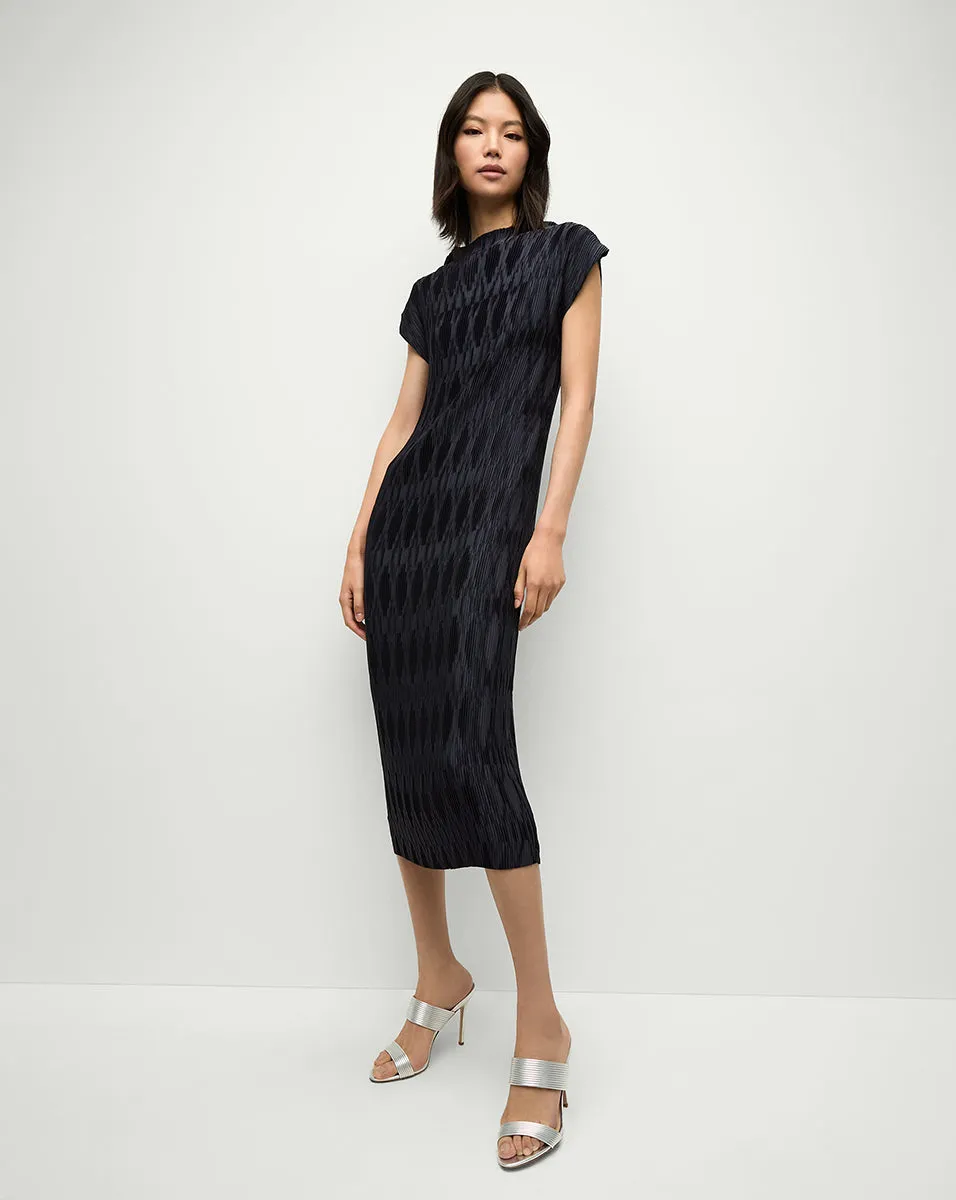 Gramercy Pleated Dress sold by Veronica Beard