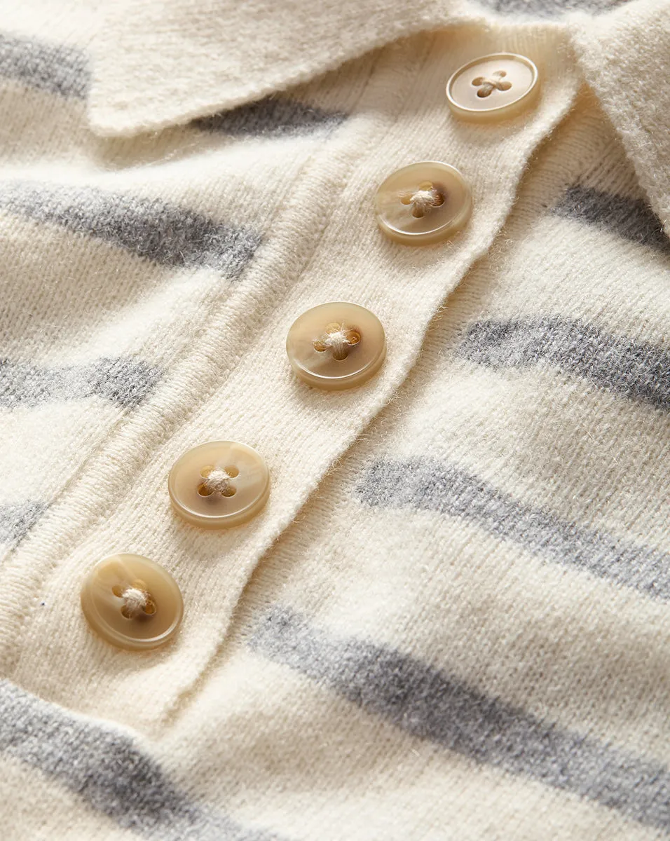 Brandt Striped Cashmere Polo sold by Veronica Beard product image thumbnail 4