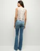 Beverly Patch-Pocket Skinny-Flare Jean sold by Veronica Beard