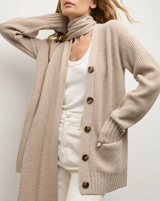 Annalise Merino Cashmere Cardigan sold by Veronica Beard