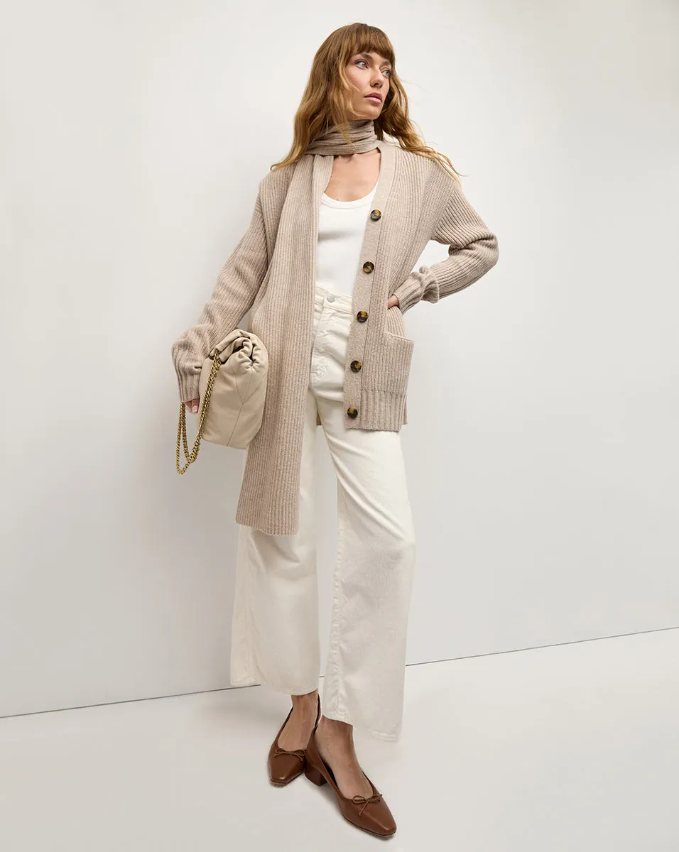 Annalise Merino Cashmere Cardigan sold by Veronica Beard product image thumbnail 2
