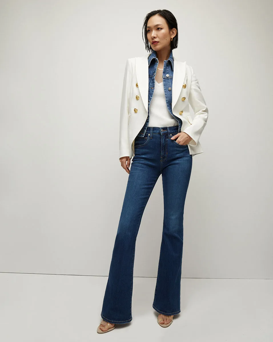 Miller Linen Dickey Jacket sold by Veronica Beard product image thumbnail 2