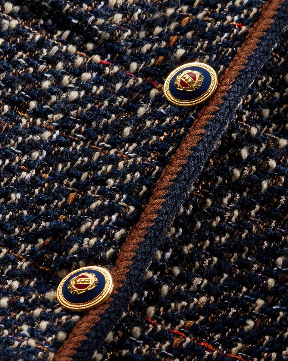 Lars Bouclé Tweed Jacket sold by Veronica Beard product image thumbnail 3