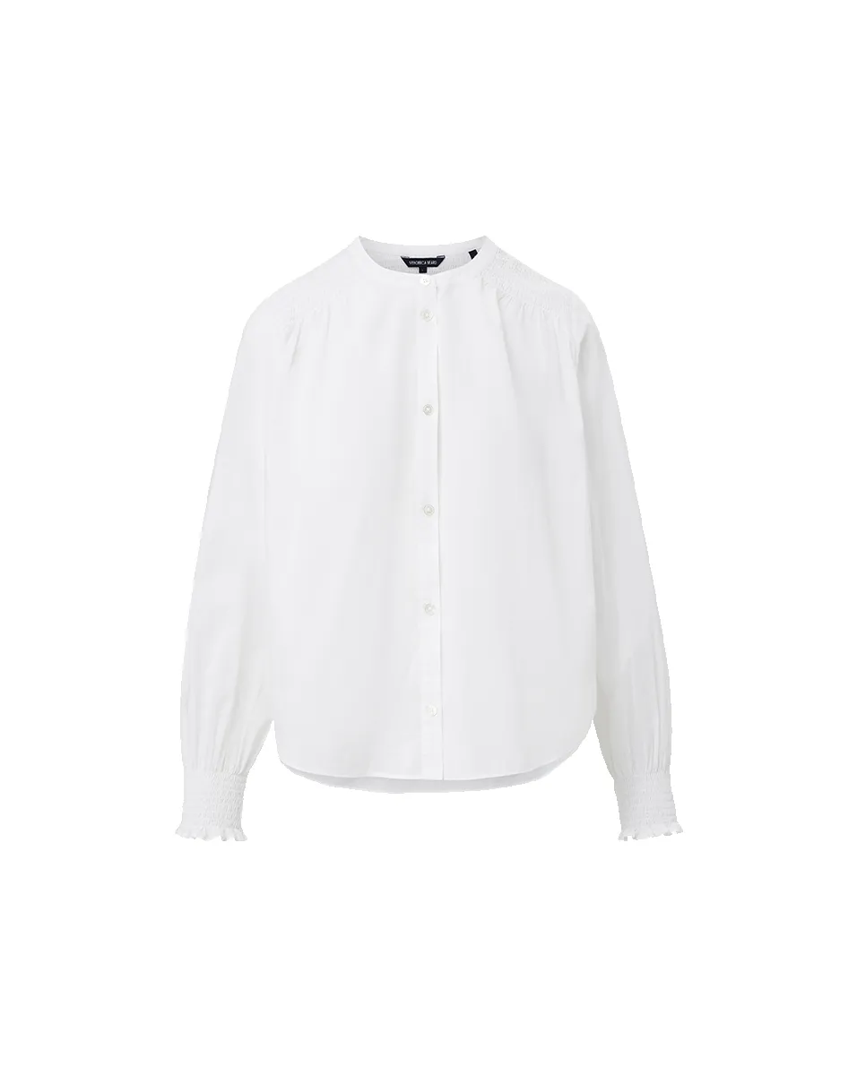 Constanza Button-Down Top sold by Veronica Beard product image thumbnail 5