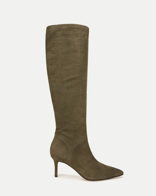 Lexington Leather Boot sold by Veronica Beard