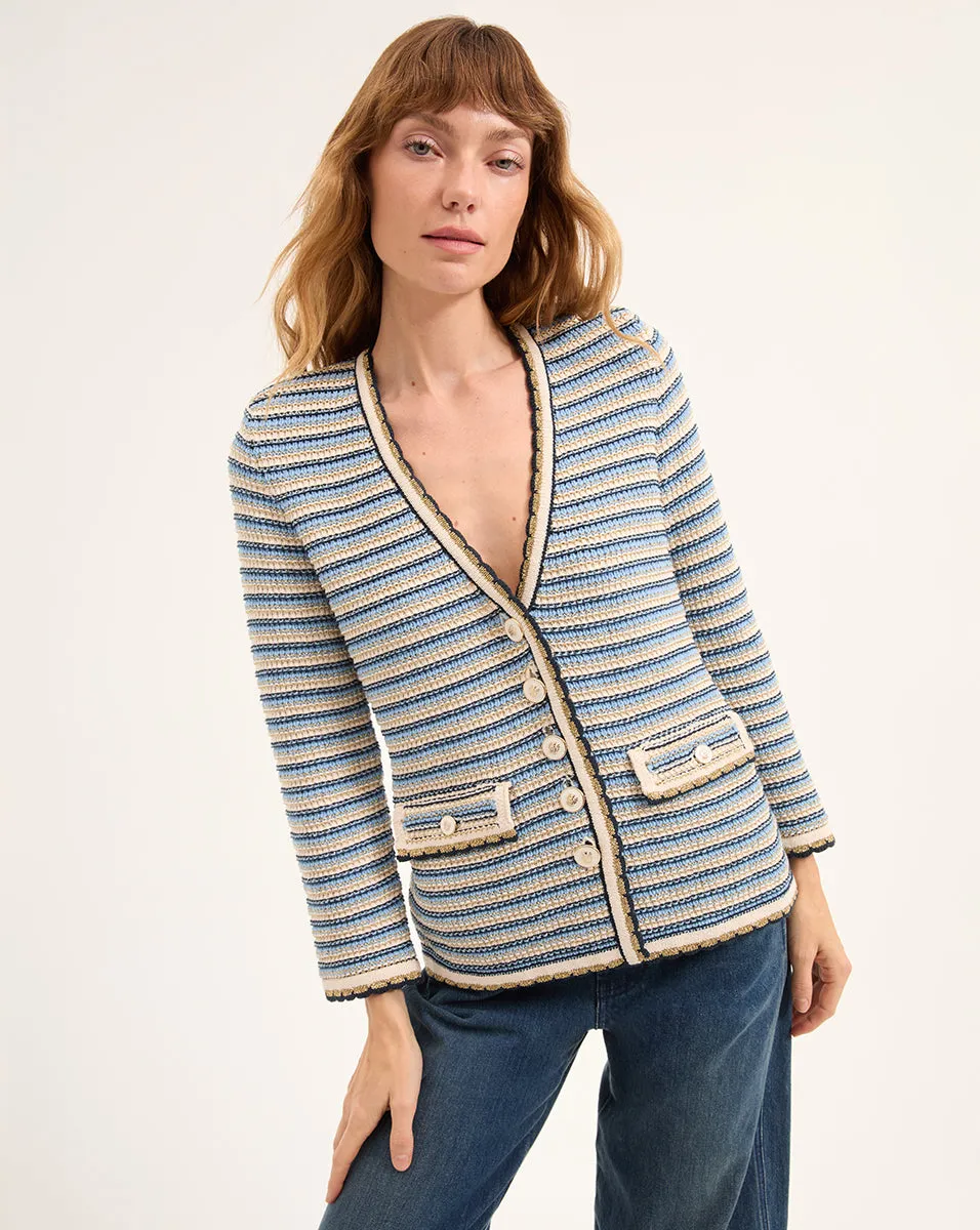Ceriani Knit Jacket sold by Veronica Beard