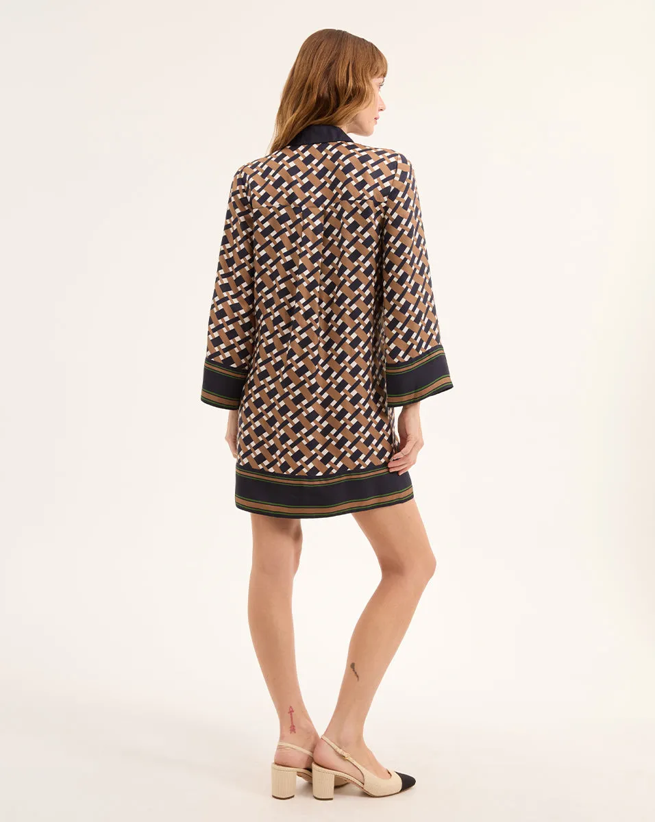 Sumatra Cotton Dress sold by Veronica Beard product image thumbnail 5