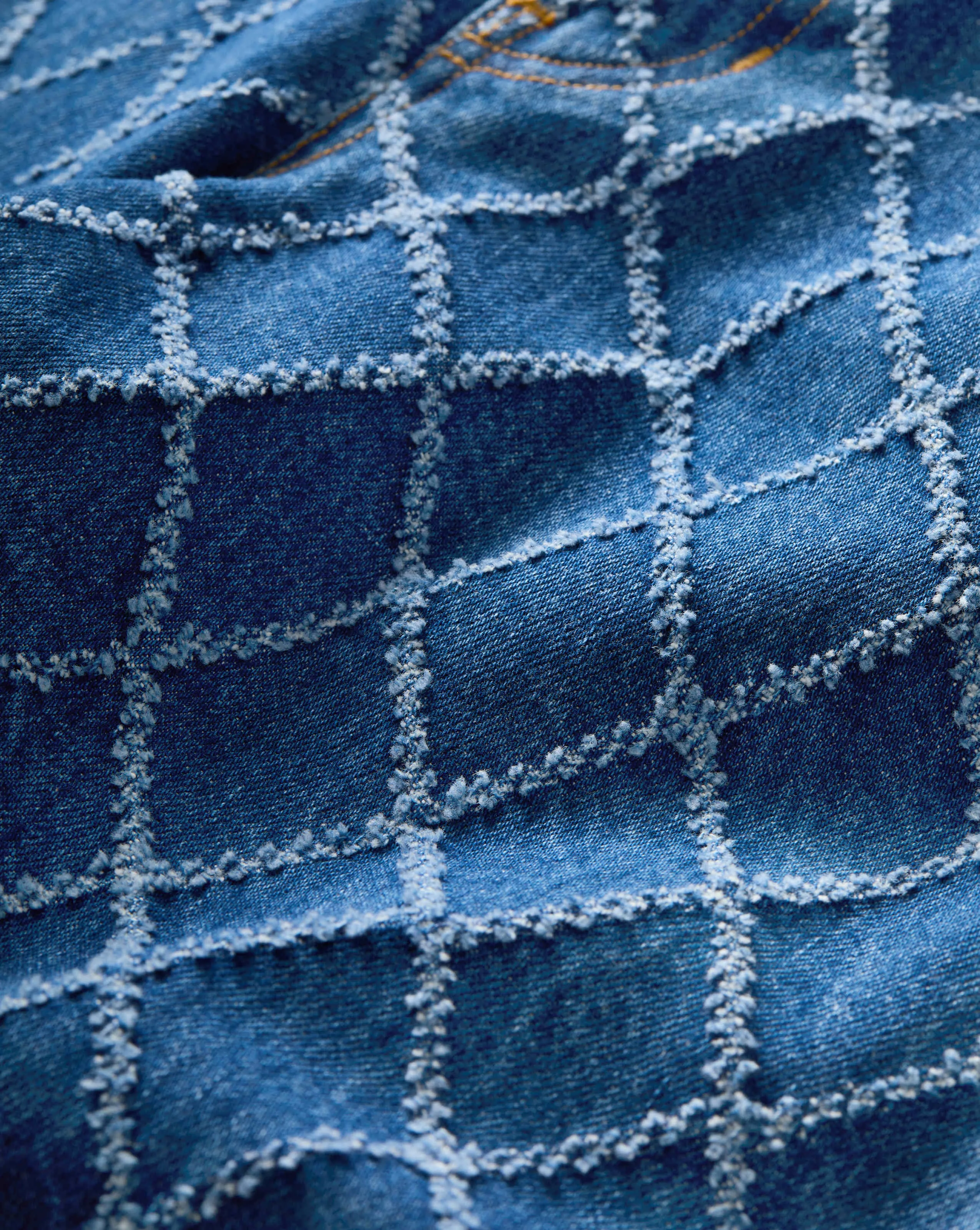 Taylor Diamond Printed Wide-Leg Jean sold by Veronica Beard product image thumbnail 4