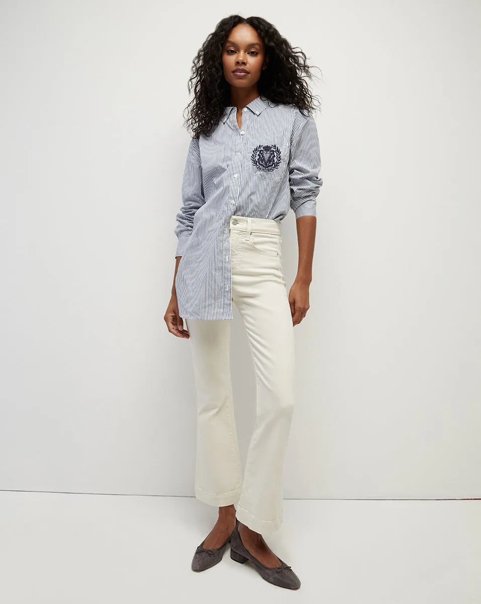 Carson Kick-Flare Jean sold by Veronica Beard