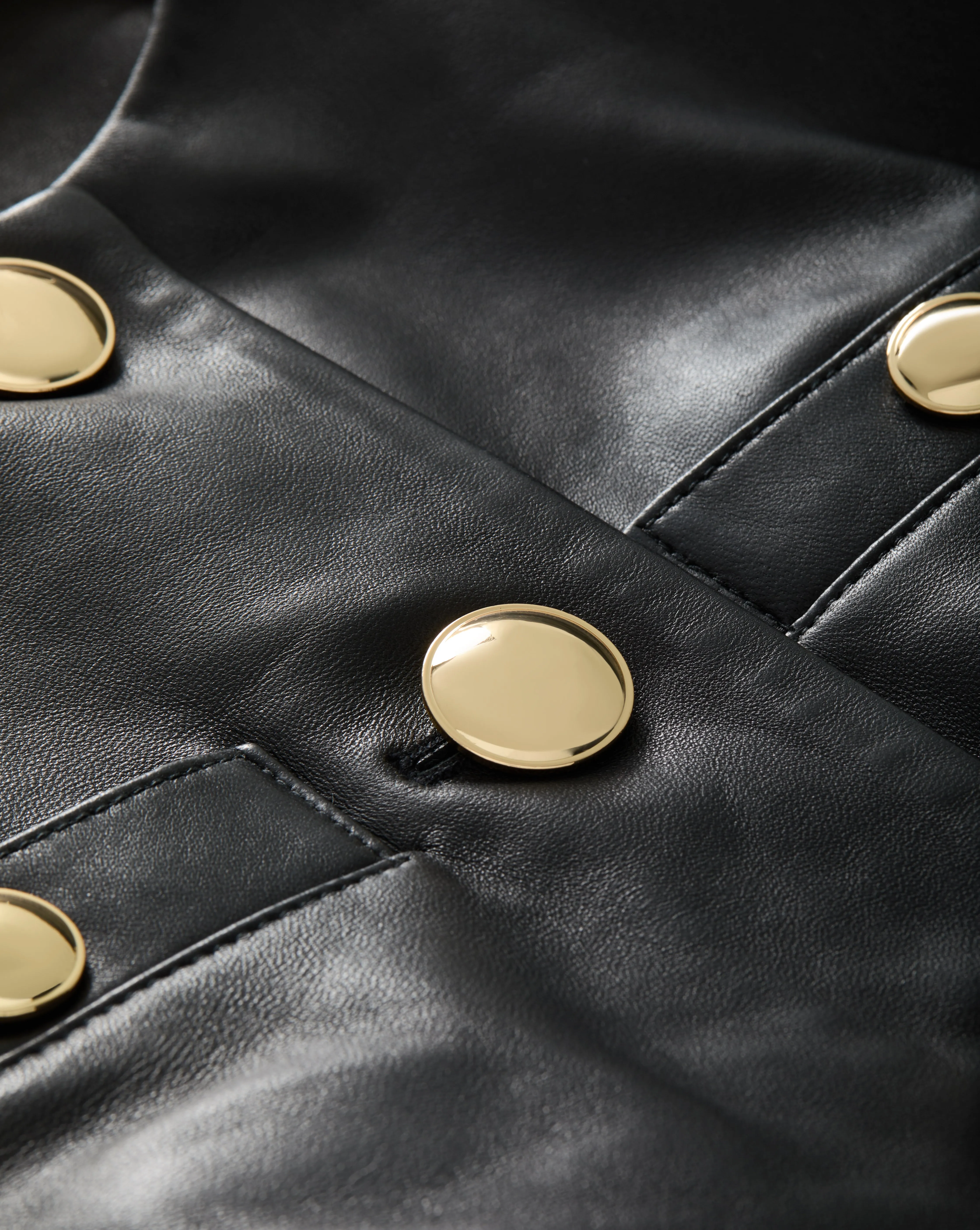 Tamara Leather Vest sold by Veronica Beard product image thumbnail 4