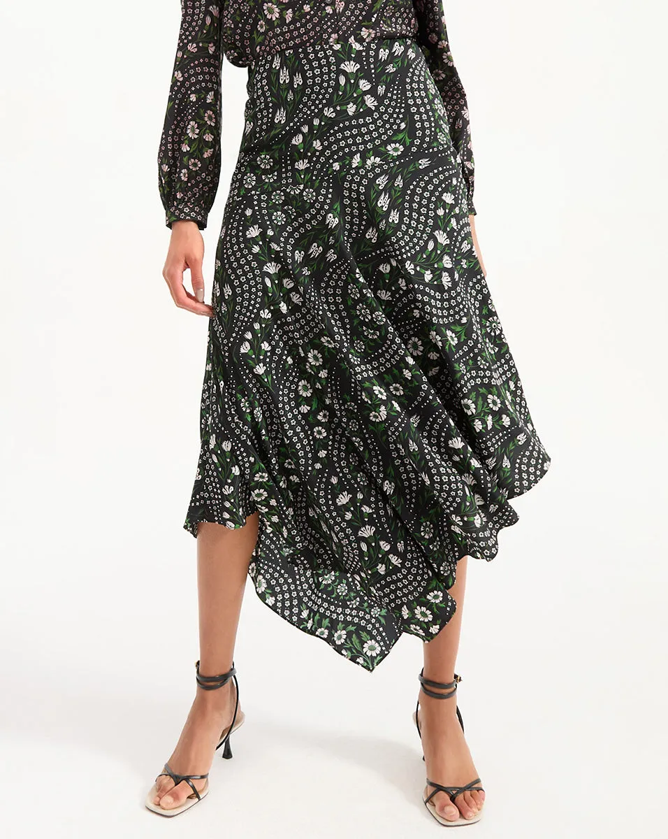 Rosemary Silk Skirt sold by Veronica Beard product image thumbnail 3