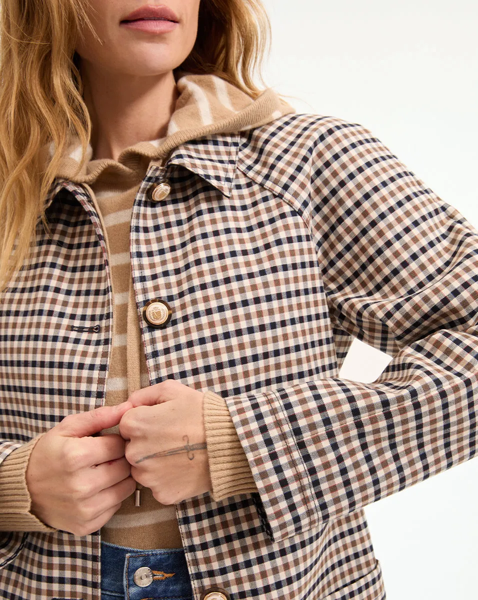 Quinton Plaid Coat sold by Veronica Beard product image thumbnail 3