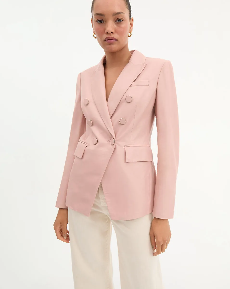 Miller Leather Dickey Jacket sold by Veronica Beard