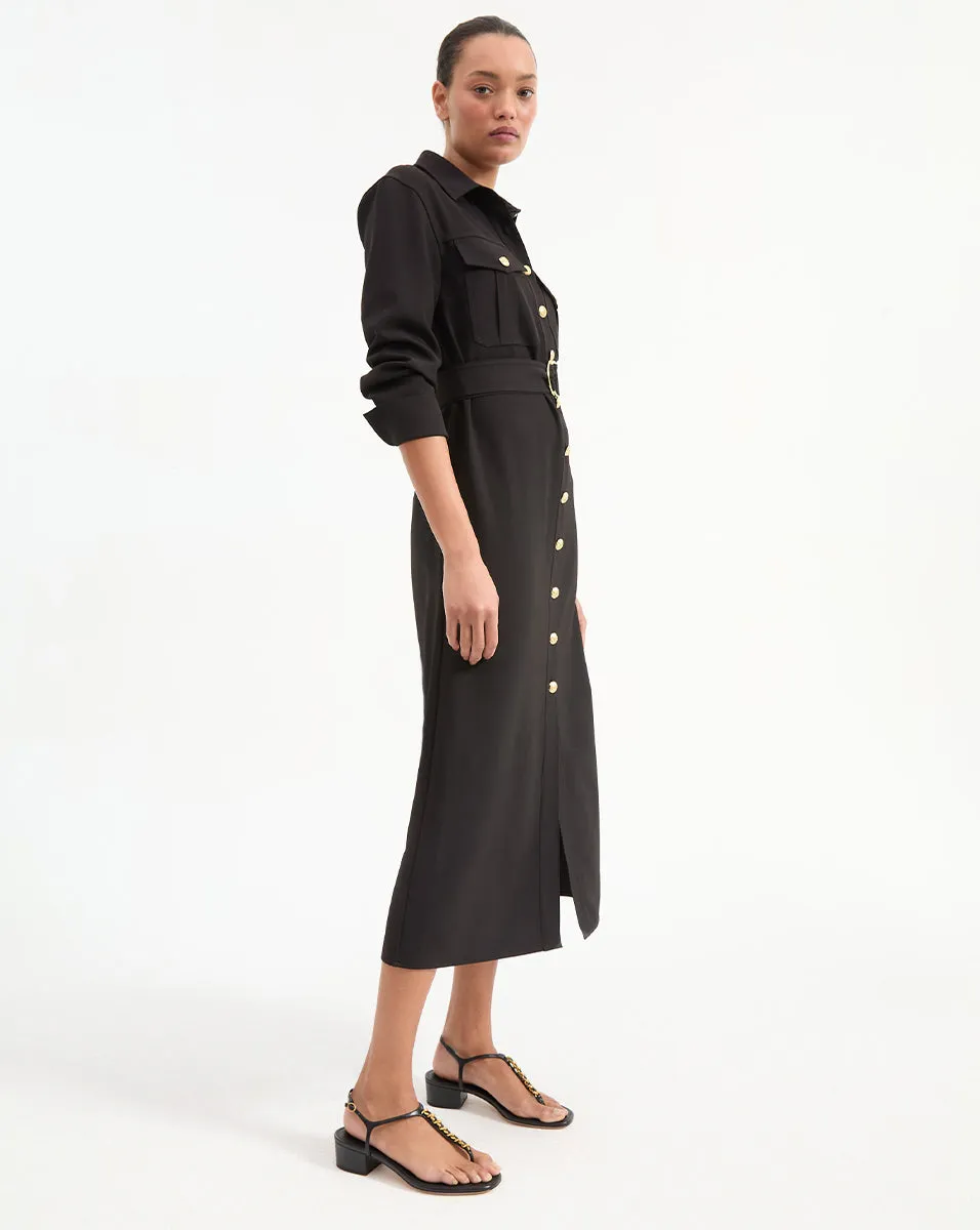 Jaden Shirtdress sold by Veronica Beard product image thumbnail 3