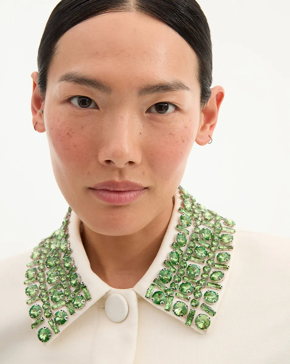 Imogen Embellished Cropped Jacket sold by Veronica Beard product image thumbnail 3