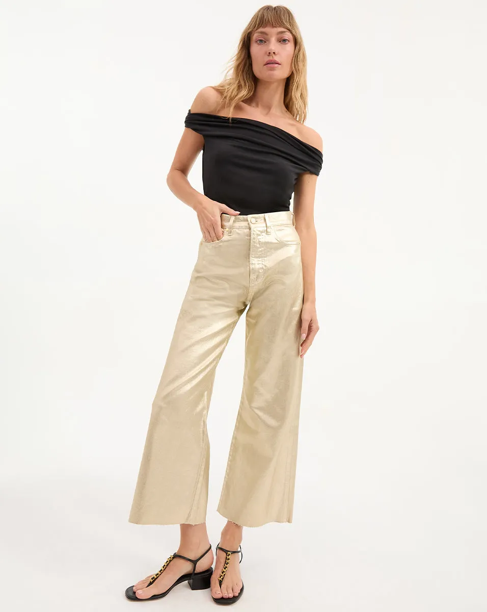 Delanna Off the Shoulder Top sold by Veronica Beard product image thumbnail 2