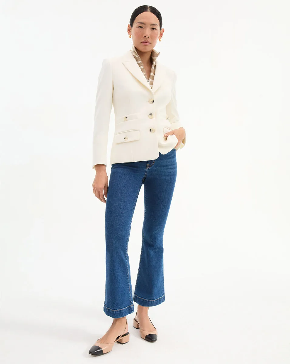 Terre Cropped Dickey Jacket sold by Veronica Beard product image thumbnail 5