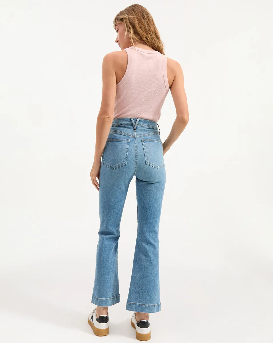 Jordyn Cropped Tank Top sold by Veronica Beard product image thumbnail 5