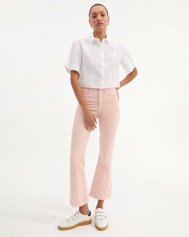 Carson Kick-Flare Jean sold by Veronica Beard