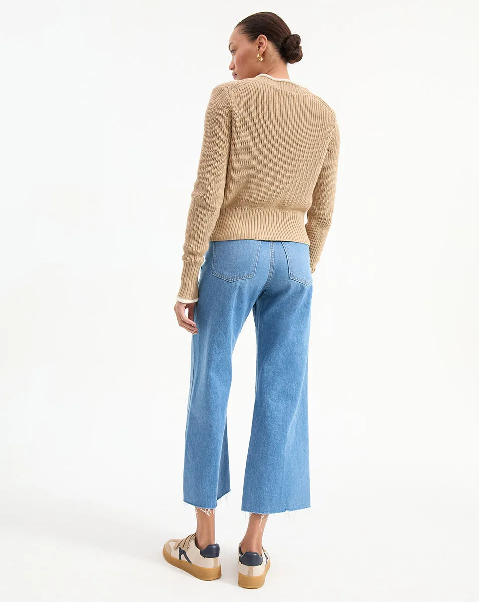 Beatrice Cotton Cardigan sold by Veronica Beard product image thumbnail 4