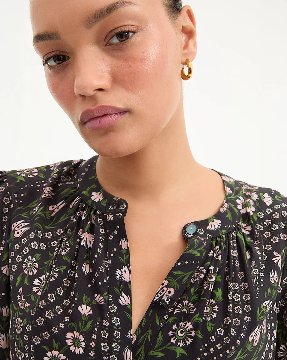 Ashlynn Silk Blouse sold by Veronica Beard product image thumbnail 2