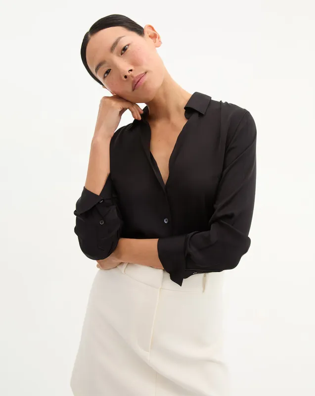Amelia Silk Shirt sold by Veronica Beard