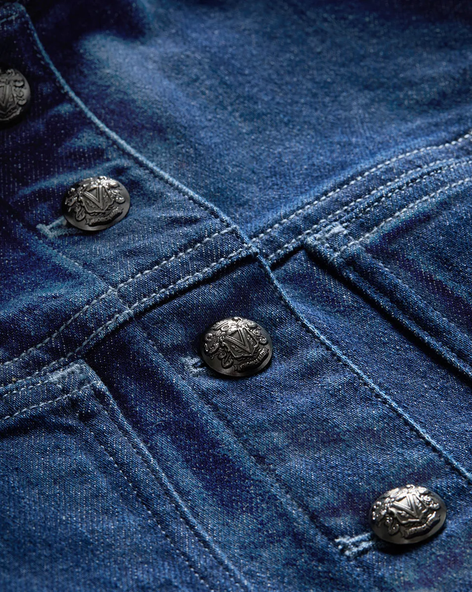 Alfie Denim Jacket sold by Veronica Beard product image thumbnail 4