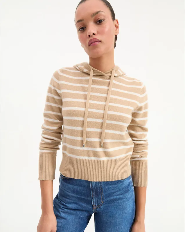 Adrian Cashmere Hoodie sold by Veronica Beard