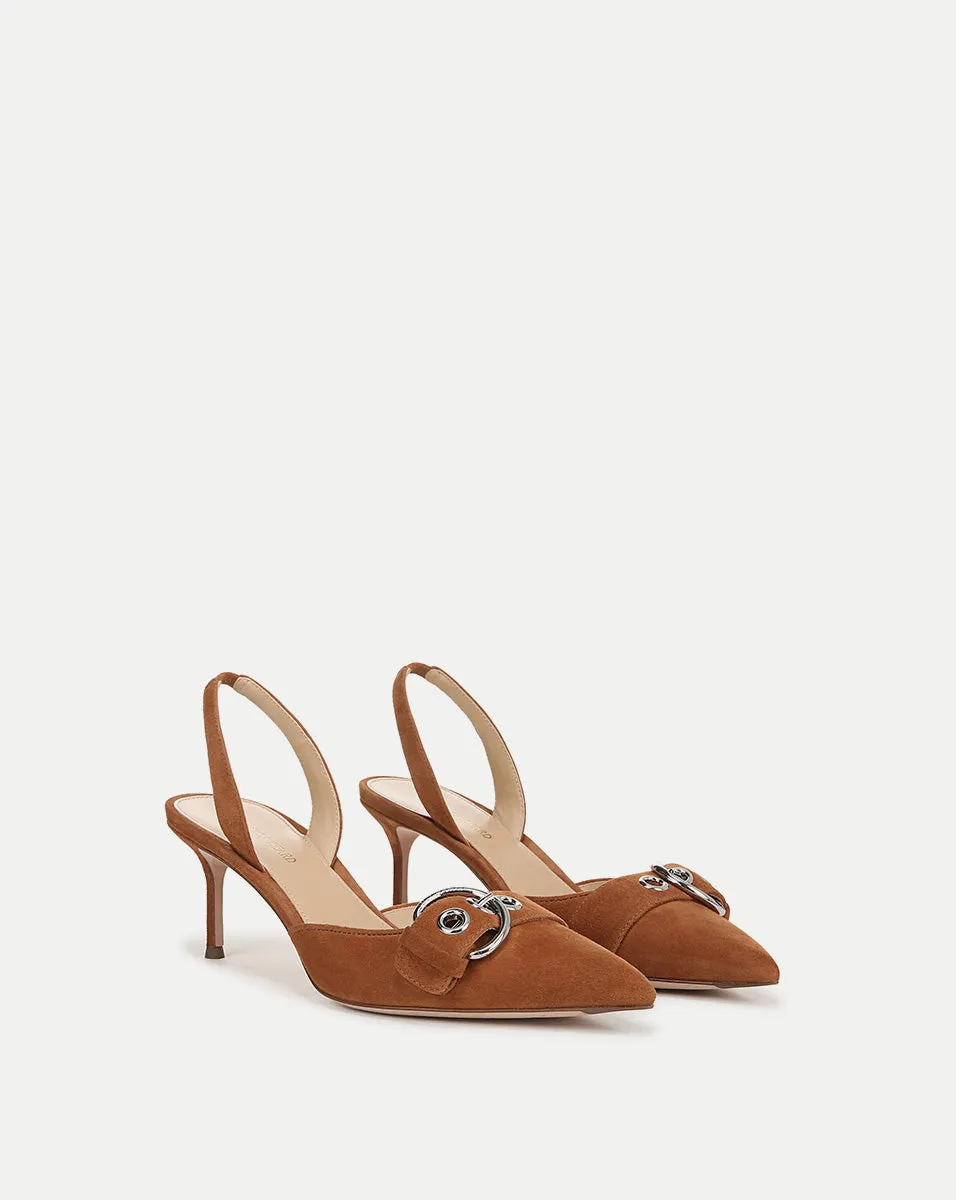 Roxy Suede Slingback Pump sold by Veronica Beard product image thumbnail 2
