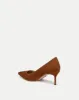 Rita Suede Pump sold by Veronica Beard