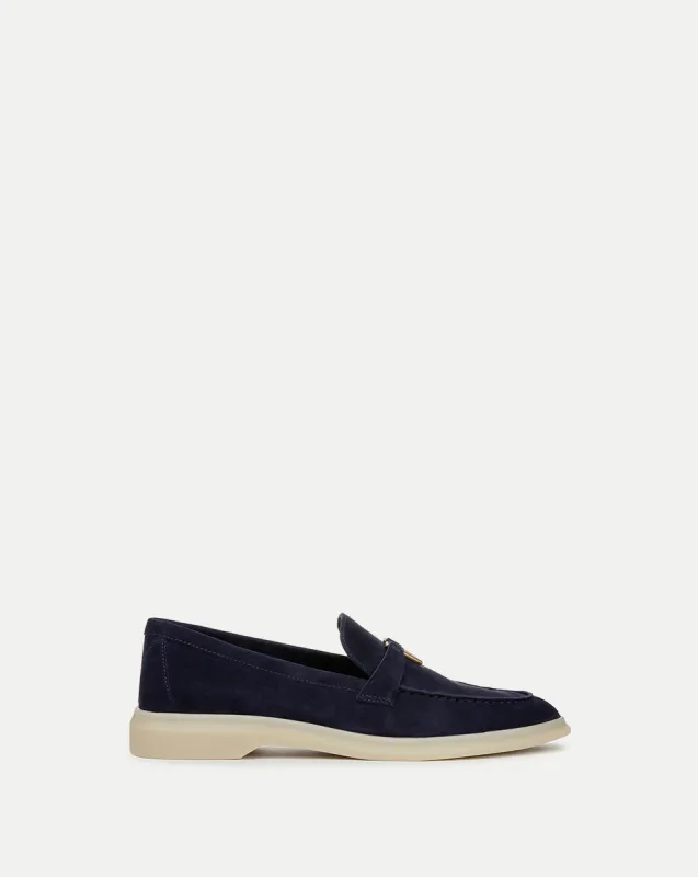 Ailey Suede Loafer sold by Veronica Beard