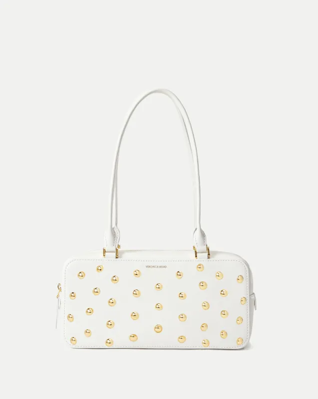 Studded Boxy Shoulder Bag sold by Veronica Beard