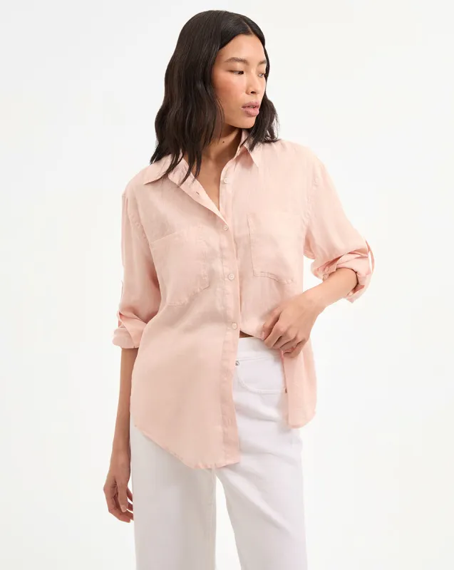 Gil Linen Shirt sold by Veronica Beard