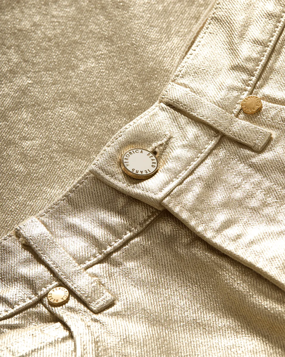 Charlotte Longline Metallic Short sold by Veronica Beard product image thumbnail 4