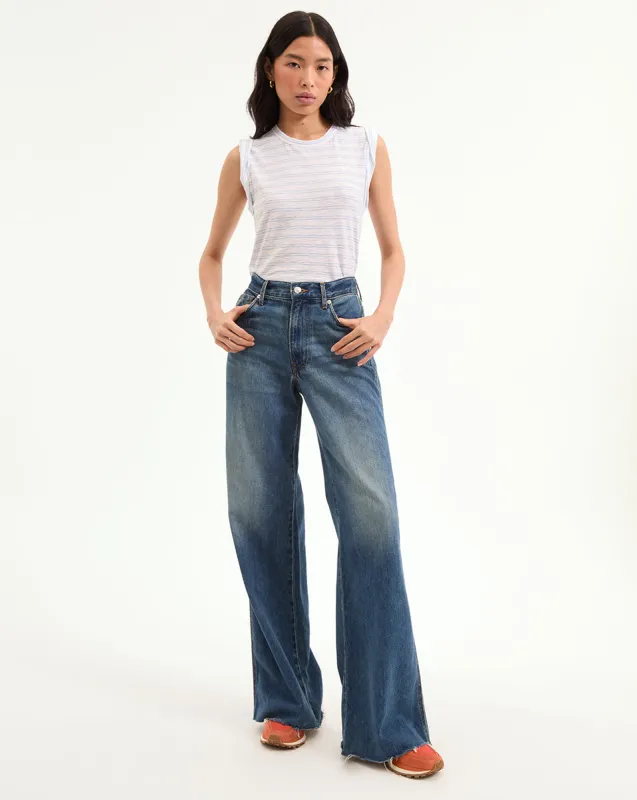 Kasey Mid Rise Wide-Leg Jean sold by Veronica Beard