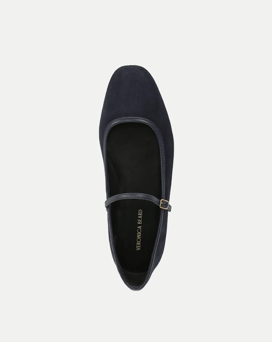 Ellie Suede Flat sold by Veronica Beard product image thumbnail 4