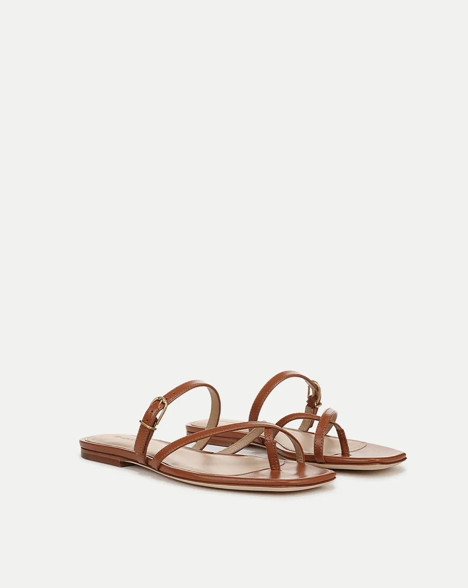 Marthe Leather Sandal sold by Veronica Beard product image thumbnail 3
