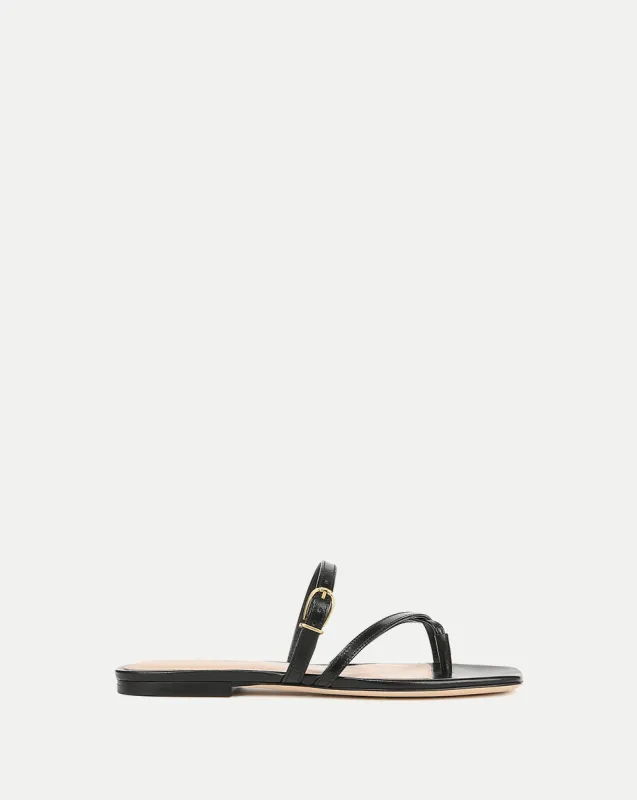 Marthe Leather Sandal sold by Veronica Beard