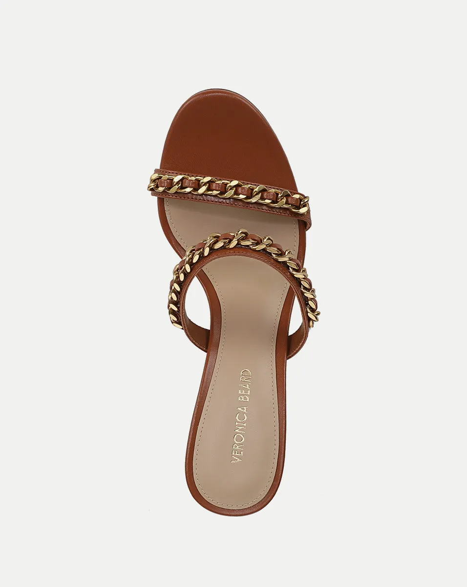 Gretchen Chain-Link Sandal sold by Veronica Beard product image thumbnail 3