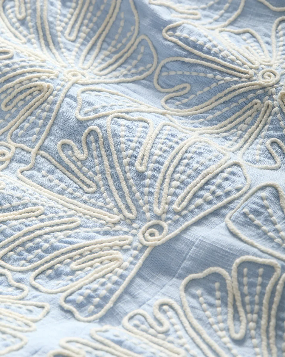 Ella Embroidered Midi Dress sold by Veronica Beard product image thumbnail 4