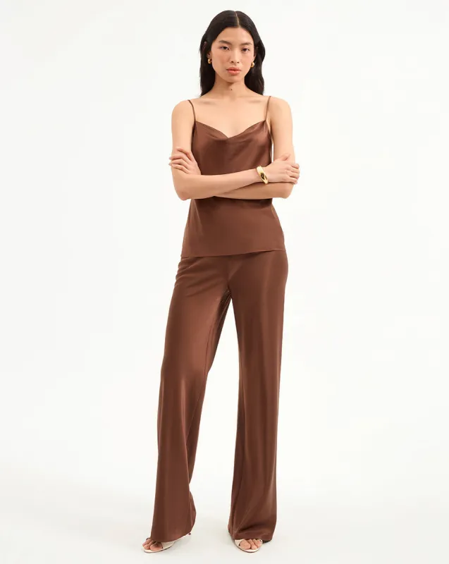 Billie Stretch-Silk Pant sold by Veronica Beard