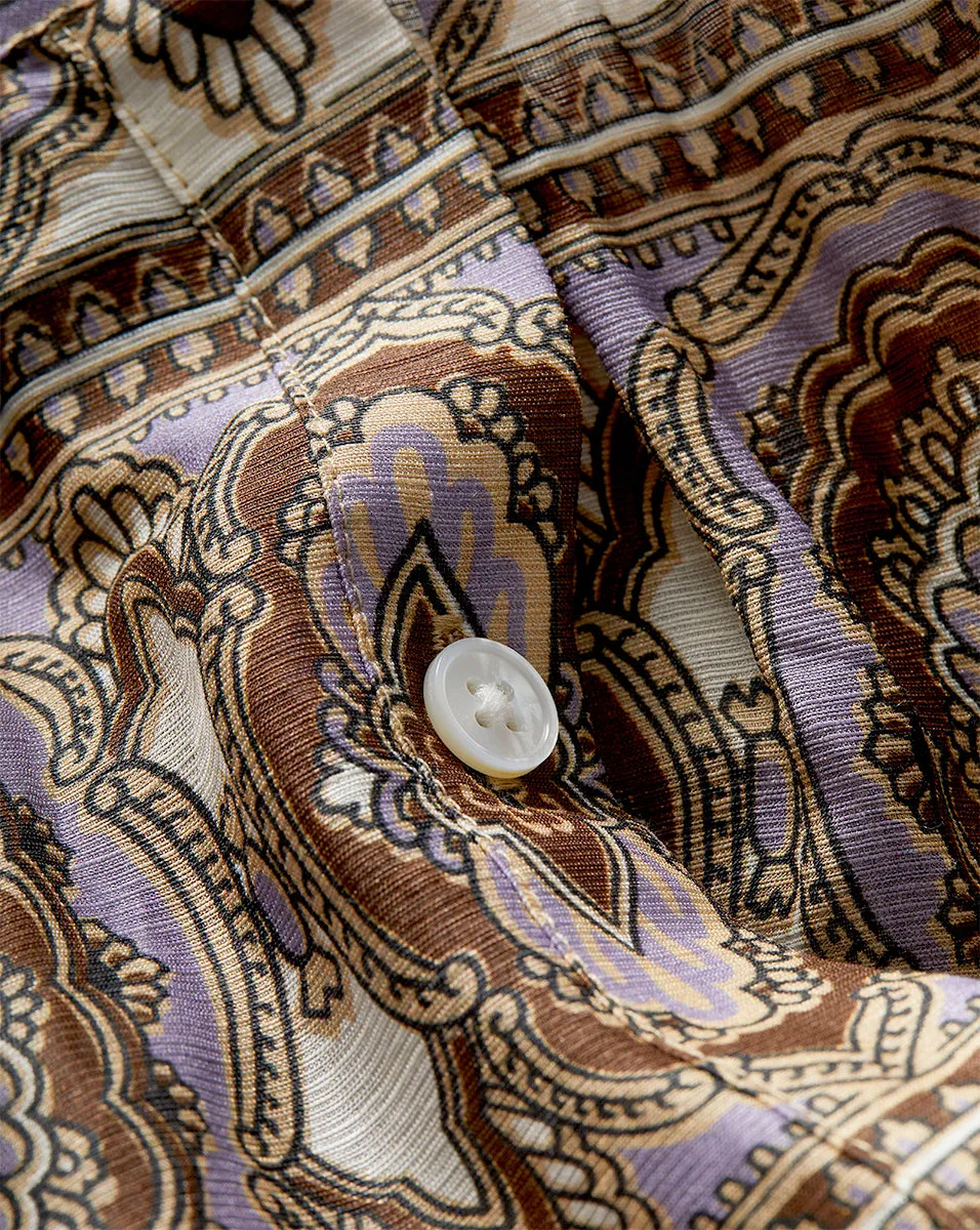 Ashlynn Silk-Linen Blouse sold by Veronica Beard product image thumbnail 4