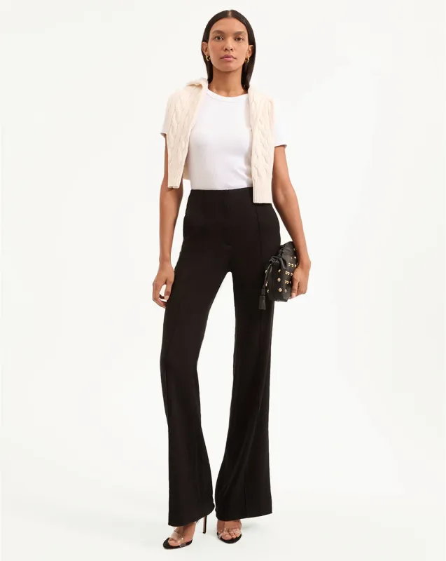 Komi Stretch-Linen Pant sold by Veronica Beard