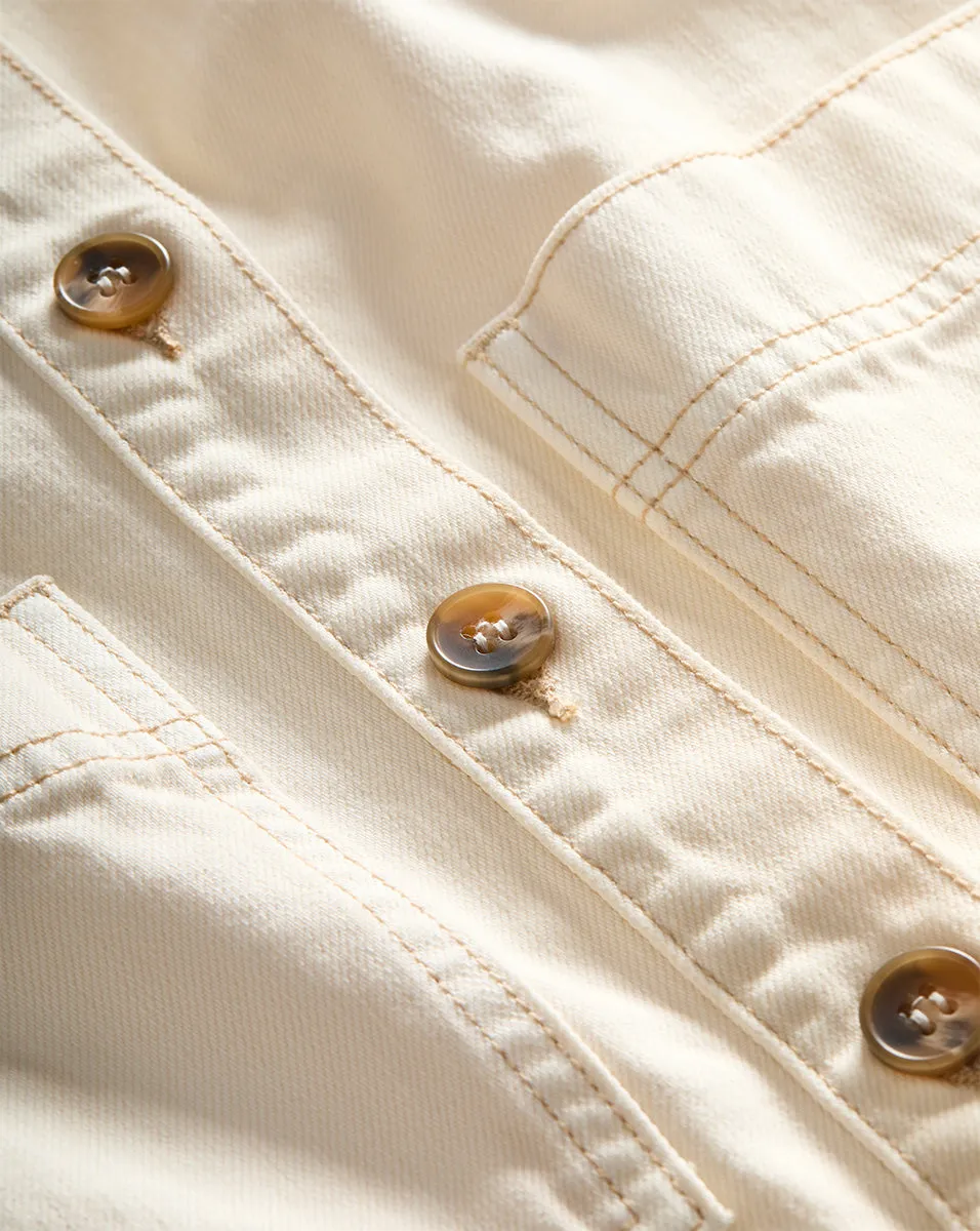 Ording Denim Vest sold by Veronica Beard product image thumbnail 3