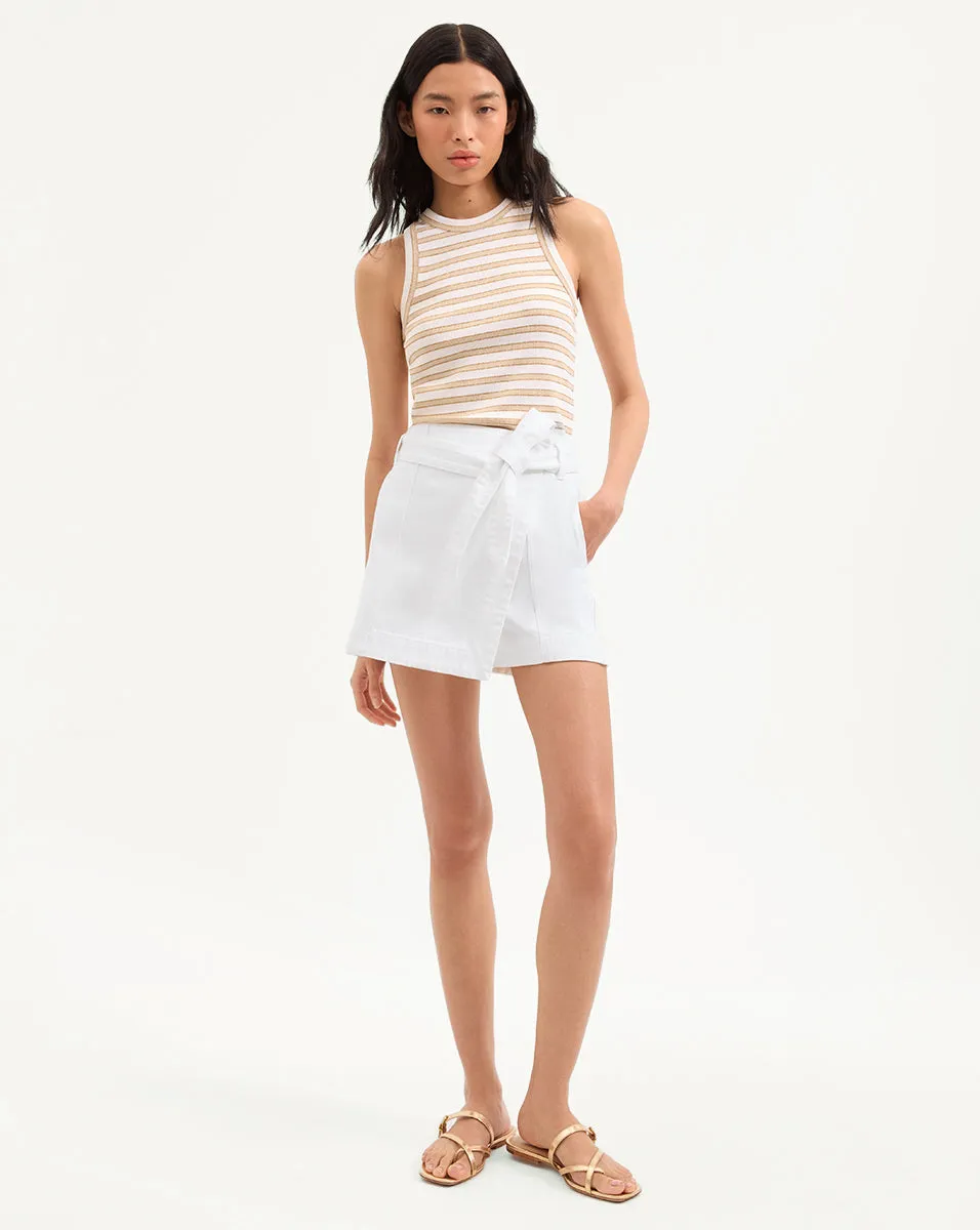 Jordyn Cropped Tank Top sold by Veronica Beard product image thumbnail 2
