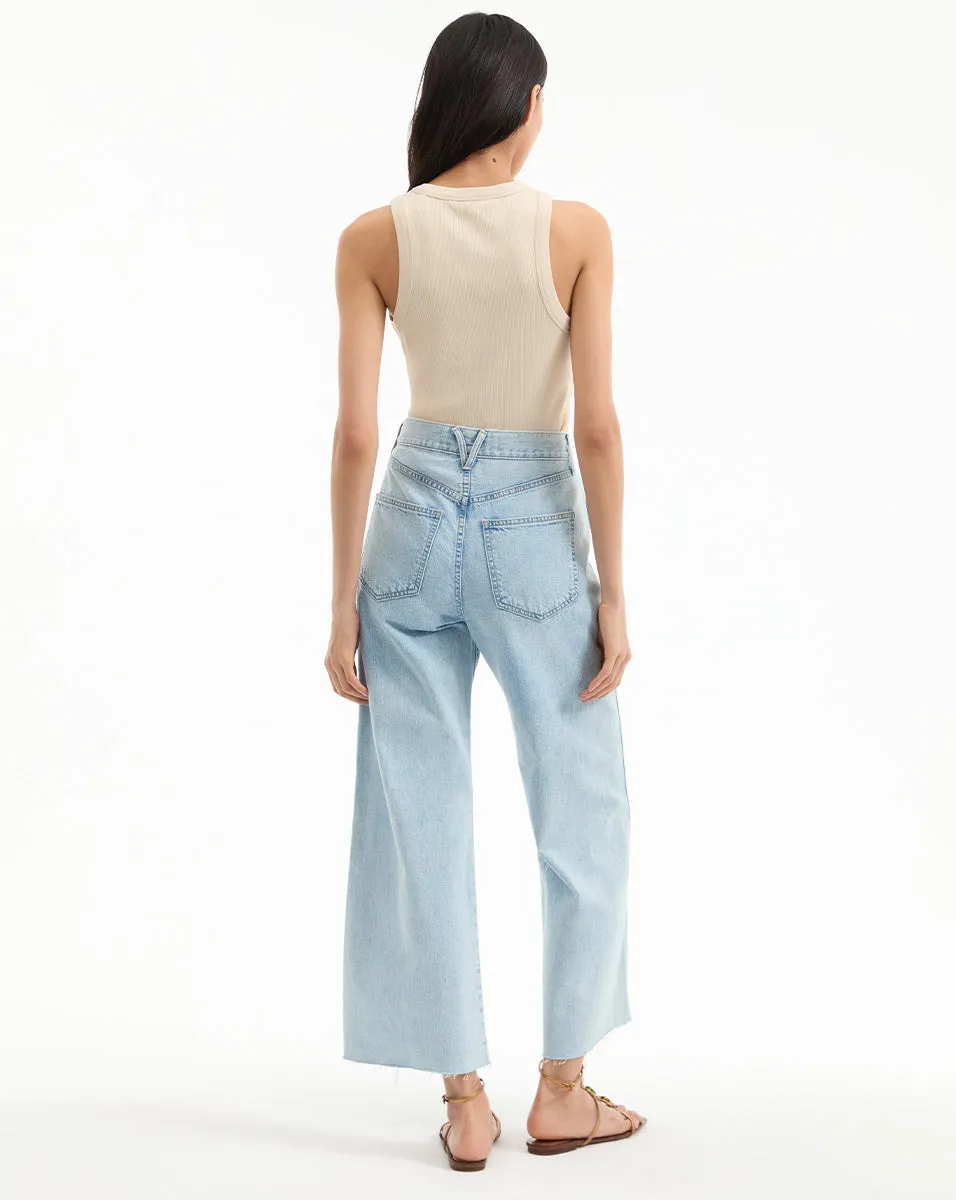 Jordyn Cropped Tank Top sold by Veronica Beard product image thumbnail 3